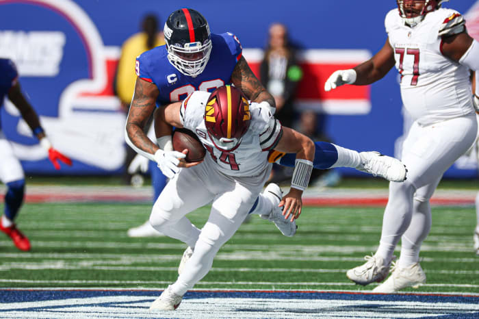 Giants defensive lineman Leonard Williams was traded to the Seahawks for second- and fifth-round picks.